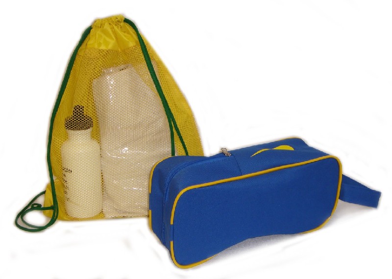 Bolsa Porta-Alimentos Estampada Amarillo